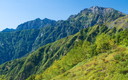 夏の終わり、八方尾根から五竜岳と鹿島槍ヶ岳を望む
