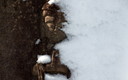 雪中の観音様