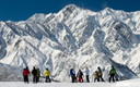 Hakuba47ウインタースポーツパークから望む五龍岳