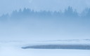 雪解け間近の棚田-白馬深空にて